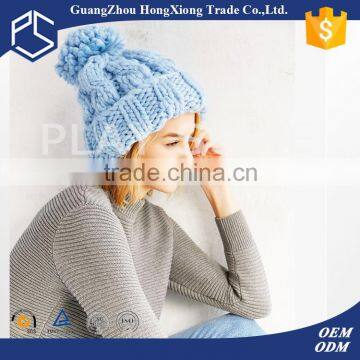 Hot sale blank custom modern double knitting patterns hats