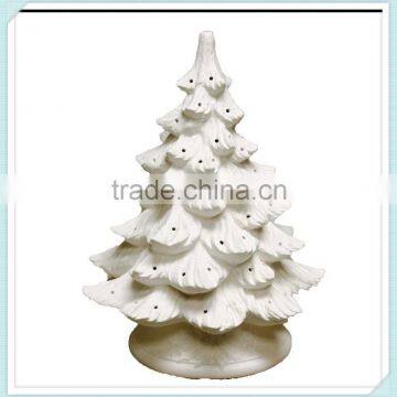 U-paint white ceramic bisque Christmas tree nowell mold                        
                                                Quality Choice