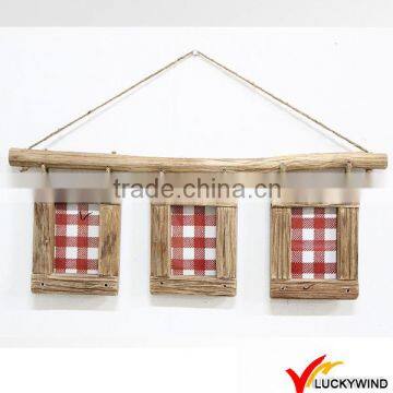 Wall Wood Love Heart Multi Opening Photo Frames Shabby Chic photo-6