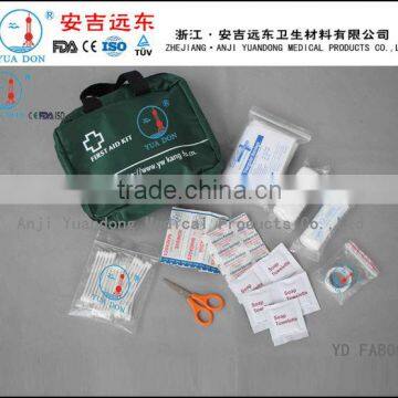 First aid bag with CE FDA ISO