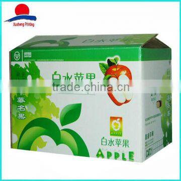 Colorful Fruit Carton Box Apples, Apple Carton Box