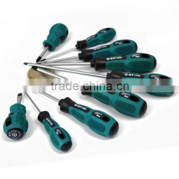 9pcs Cr-V steel screwdriver set crossed and slotted screwdriver