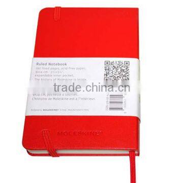 Leather Cover Note Book shenzhen printing company