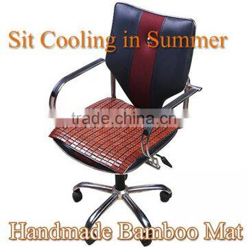 high quality brown bamboo chair arm pad