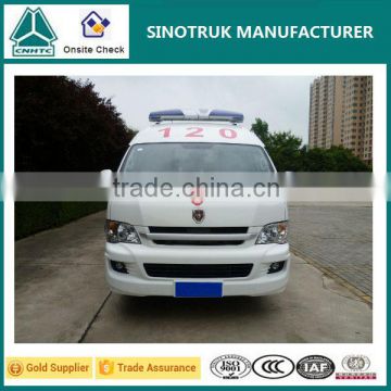 JINBEI Petrol Engine Ambulance Vehicle/Euro IV Ambulance Car for Sale