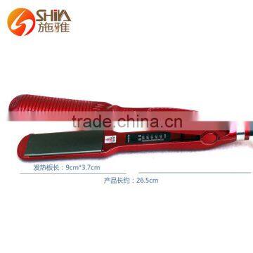 Professional 2 in 1 Hair Straightener Flat Iron and Curling Irons LED Display 2.5 Meter 360 Power Cord SY-891 photo-3