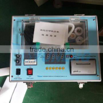 IEC156 Standard Transformer Oil Dielectric Test Equipment