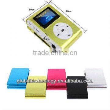 Cheap Clip MP3 Player With LCD Screen