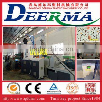 PVC imitation marble sheet plate production machine line