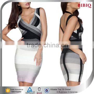Express China Japanese Sexy Dress Lolita Costume Dress Prom Blue White Ombre Bandage Dresses