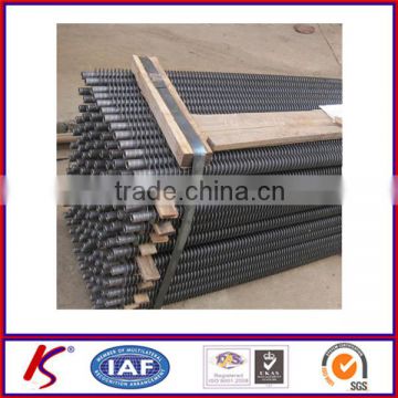 customized square finned tube,spiral finned tube,helical finned tube ERW