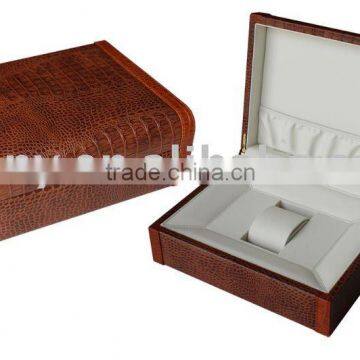 Alligator Leather Box for 1 Big Watch