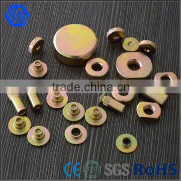 Color zinc plated steel different kind of screw nut