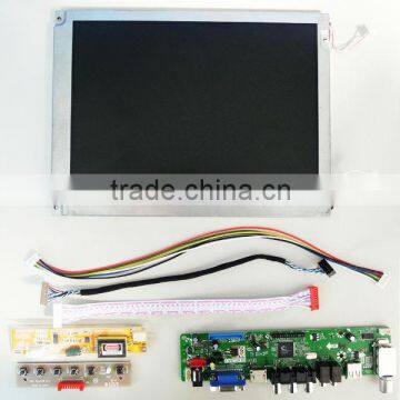 10.4 inch spare parts lcd panel with HDMI AV VGA