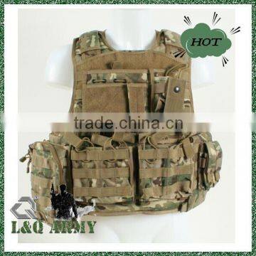 ITALY TOP 5 Military Armour Plate Carrier Vest Multicamo