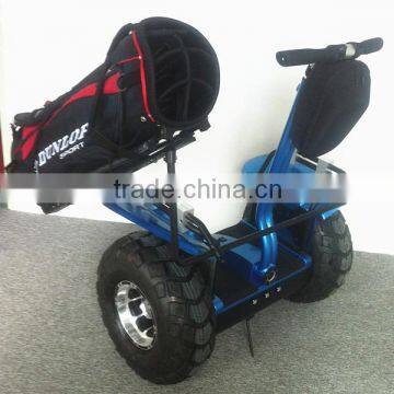 Two wheel self balancing electric scooter for golf use