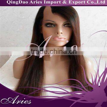 Light Yaki -Indian Remy 18 Inches U-Part Lace Wig T1b/3