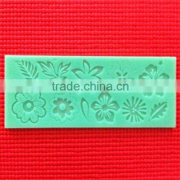 Fondant tools slicone lace silicone molds