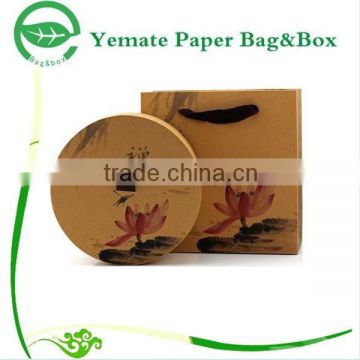 Paper Bag Manufacturer! custom handmade CMYK colorful printed carry shopping paper tea bag