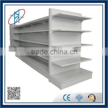 5 Tiers two sided supermarket shelf