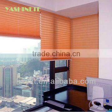 Novel how to remove pleated shade fabric orange color