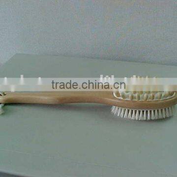 China Factory Customized Hand Soap Dispensing Bath Brush photo-6