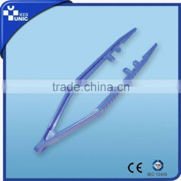 Disposable medical plastic tweezers,surgical forceps