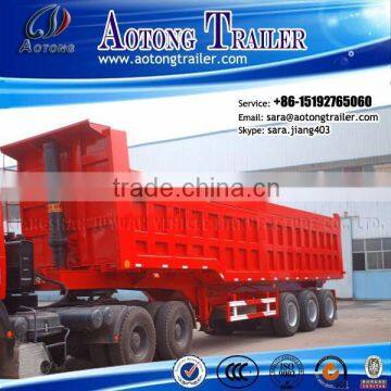 2015Top Ranking 2-3Axles 20-60CBM Tipper Trailer / Rear End Dump Truck Semi Trailer