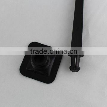 Plastic flag pole socket for boat, dive flag