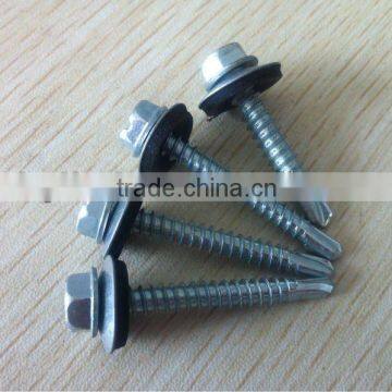 self tapping screws or self drilling screws with hex washer head