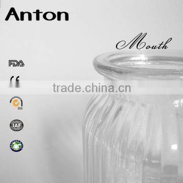 Clear Glass Candle Holder Centerpieces for Christmas photo-5