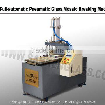 Full Automatic Pneumatic Glass Mosaic Breaking Machine