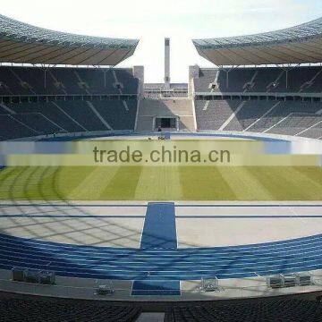 Red or blue color running track ,13mm synthetic rubber running track
