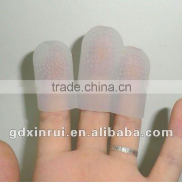 silicone finger cot for face washing