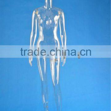 Full body transparent mannequin