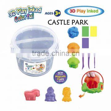 3D Colorful Inked Modeling Play Dough Toys for Children Air Dry Soft Clay Mini Play Dough Set photo-3