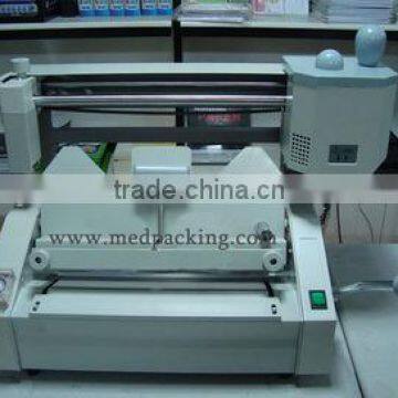Glue book binding machine,automatic book binder hot glue book binder binding machine