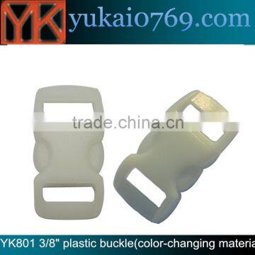 Yukai Magic Color Changing Plastic Paracord Buckle Clasp for 550 Paracord Bracelet photo-2