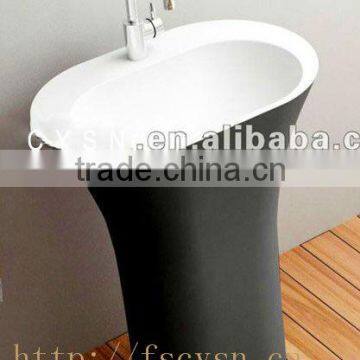 COLOUR SANITARY WARE PEDESTAL BASIN