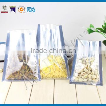 Gravure proof resealable dry granola food packaging bag with ziplock