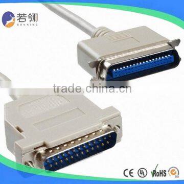 Centronic Cable 36 Pin Male to DB 25 Pin Male Connector