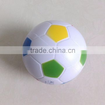 6.3cm colorful pu stress football