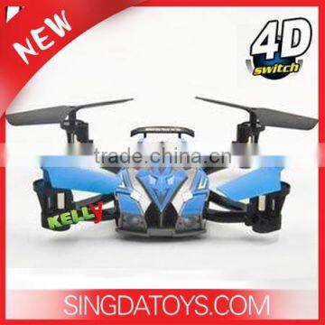 389 2.4G 4 Channel 6-axis LCD Controlled RC Flying Car Toy