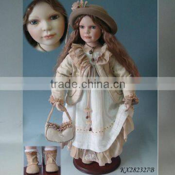 Custom wholesale 28 inch country girl dolls lifelike girl dolls