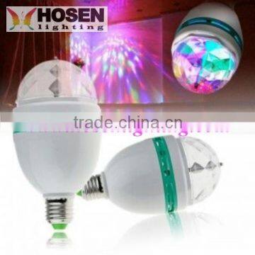 Voice colorful rotating ball led stage light HS-EHMB3