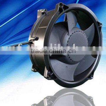 PSC DC Axial Fan 200mm with EC & UL for Reach-in Bottle Coolers and Refrigerated Display Cases