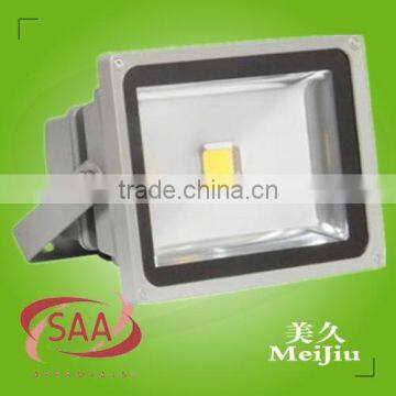 50W 80lm/w san'an chip 4000LM 120degree PF0.95 CRI75 IP65 AC85-265V Cool White 6000-6500K LED Floodlight