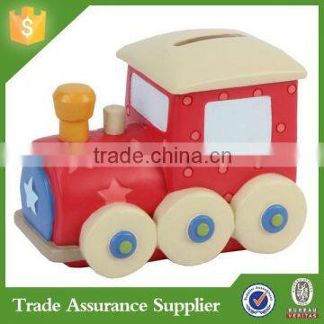 Fine Quality Cheap Resin Car Sahped Money Bank Saving Box