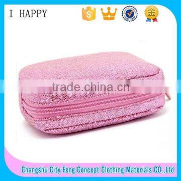  China PU Cosmetic Bag Bead Beauty Bag