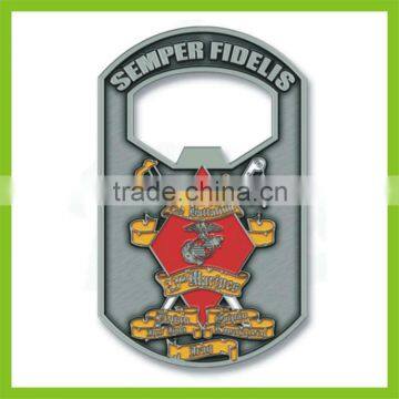 Stamped Army Bottle Opener Semper Fidelis